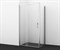 WASSERKRAFT Berkel 48P17 Душевой уголок прямоугольный, размер 100х80 см, стекло прозрачное 6 мм - фото 34974
